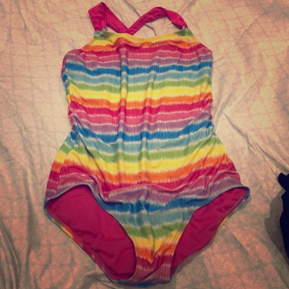 Semi used one piece swimsuit